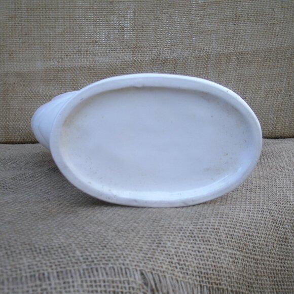 Vintage Art Deco Beswick Pottery Leaf Basket Vase - Picture 9 of 16